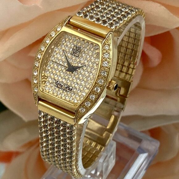 Victoria Weick Beverly Hills Pave Crystal Dial and Bezel Ladies Dress Watch - Picture 5 of 16